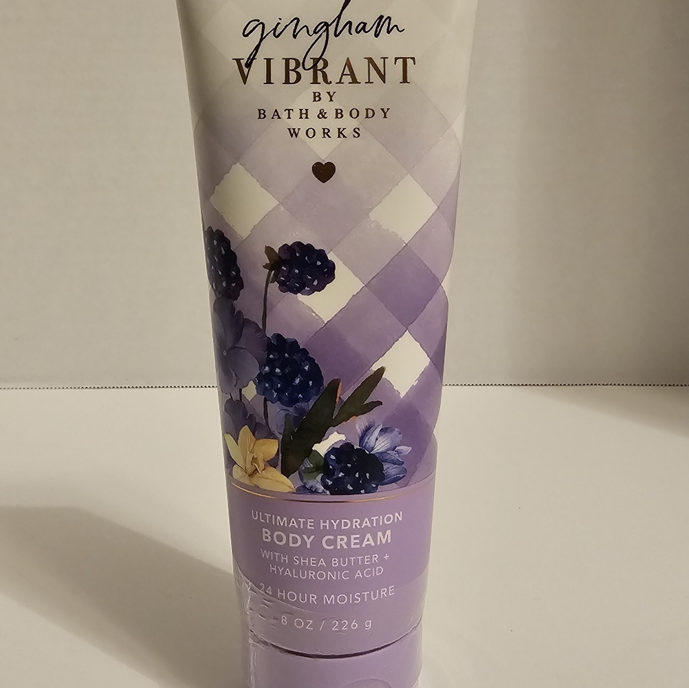 Bath & Body Works GINGHAM VIBRANT Ultimate Hydration Body Cream